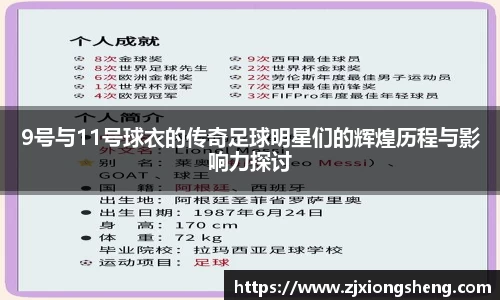 9号与11号球衣的传奇足球明星们的辉煌历程与影响力探讨